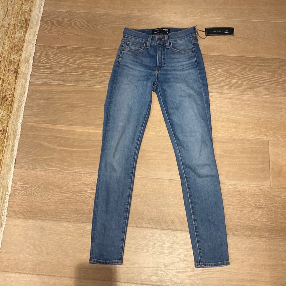 Veronica Beard Debbie High-Rise Stretch Skinny Jeans